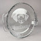 Dog Faces Glass Pie Dish - FRONT
