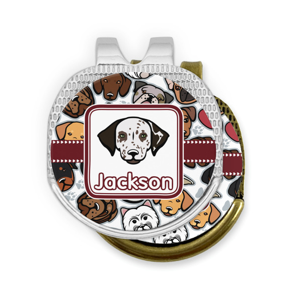 Dog Faces Golf Ball Marker Hat Clip - PARENT/MAIN