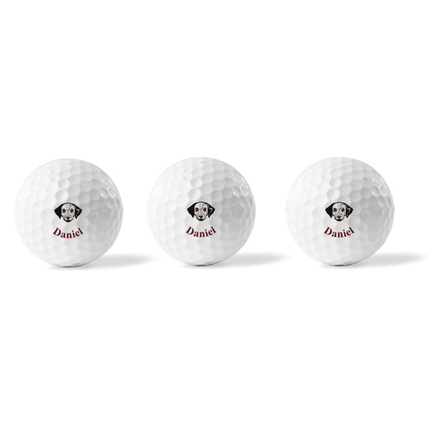Dog Faces Golf Balls - Generic - Set of 3 - APPROVAL