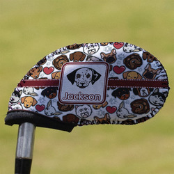 Dog Faces Golf Club Iron Cover (Personalized)