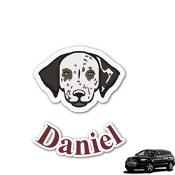 Dog Faces Graphic Car Decal (Personalized)
