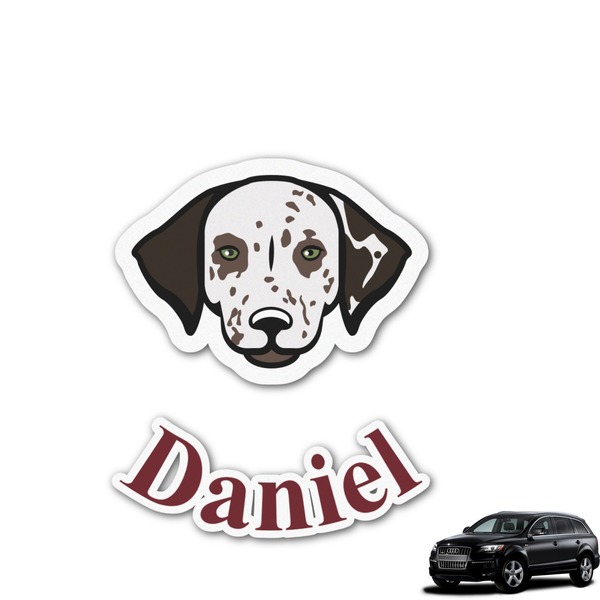 Custom Dog Faces Graphic Car Decal (Personalized)