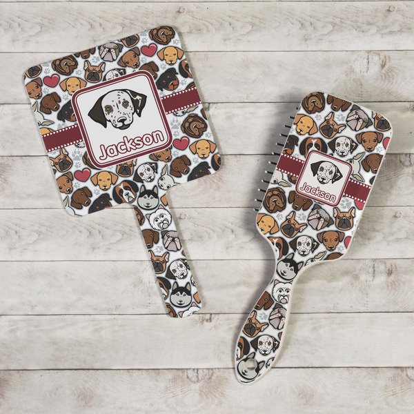 Dog Faces Hand Mirrors - In Context