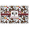 Dog Faces Indoor / Outdoor Rug - 5'x8' - Front Flat