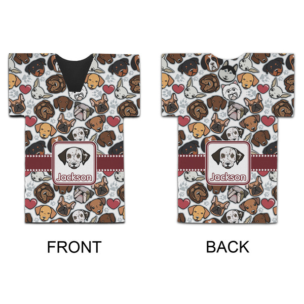 Dog Faces Jersey Bottle Cooler - APPROVAL