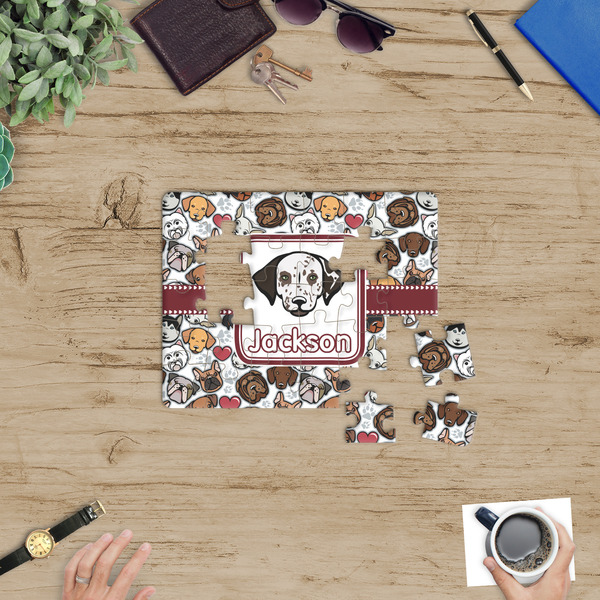 Dog Faces Jigsaw Puzzle 30 Piece - In Context