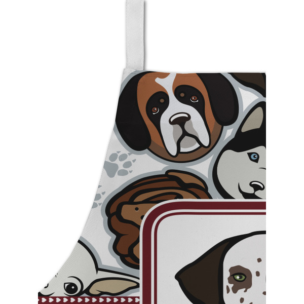 Dog Faces Kid's Aprons - Detail