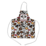 Dog Faces Kid's Apron w/ Name or Text