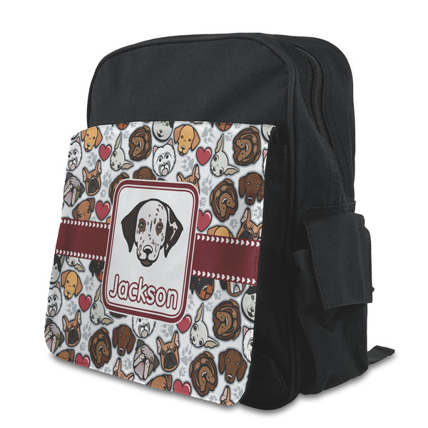 Custom Dog Faces Preschool Backpack (Personalized)