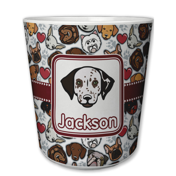 Custom Dog Faces Plastic Tumbler 6oz (Personalized)