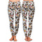 Dog Faces Ladies Leggings - Front and Back