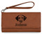 Dog Faces Ladies Leatherette Wallet - Laser Engraved (Personalized)
