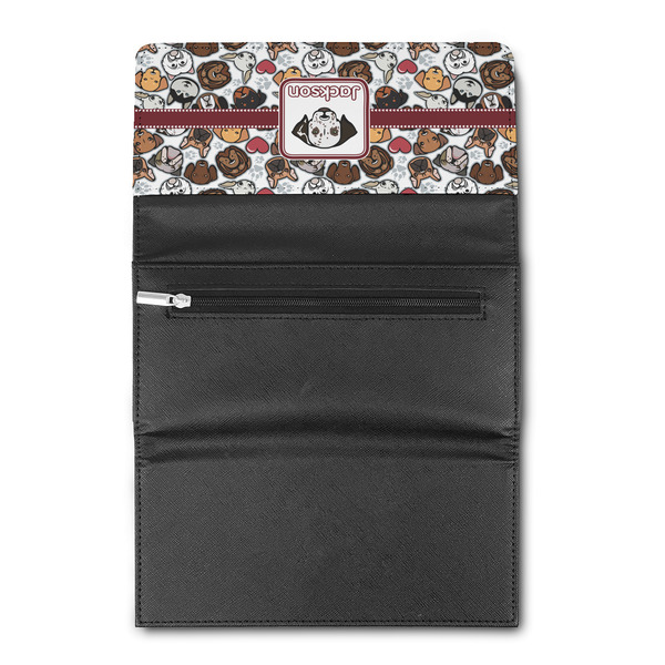Dog Faces Ladies Wallet (Open)
