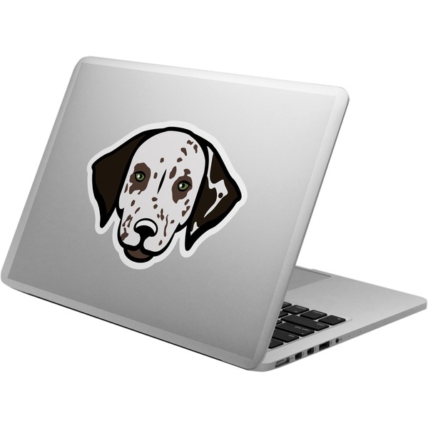 Custom Dog Faces Laptop Decal