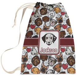 Dog Faces Laundry Bag (Personalized)