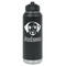 Dog Faces Laser Engraved Water Bottles - Front View