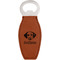 Dog Faces Leather Bar Bottle Opener - FRONT