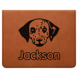 Dog Faces Leatherette 4-Piece Wine Tool Set (Personalized)