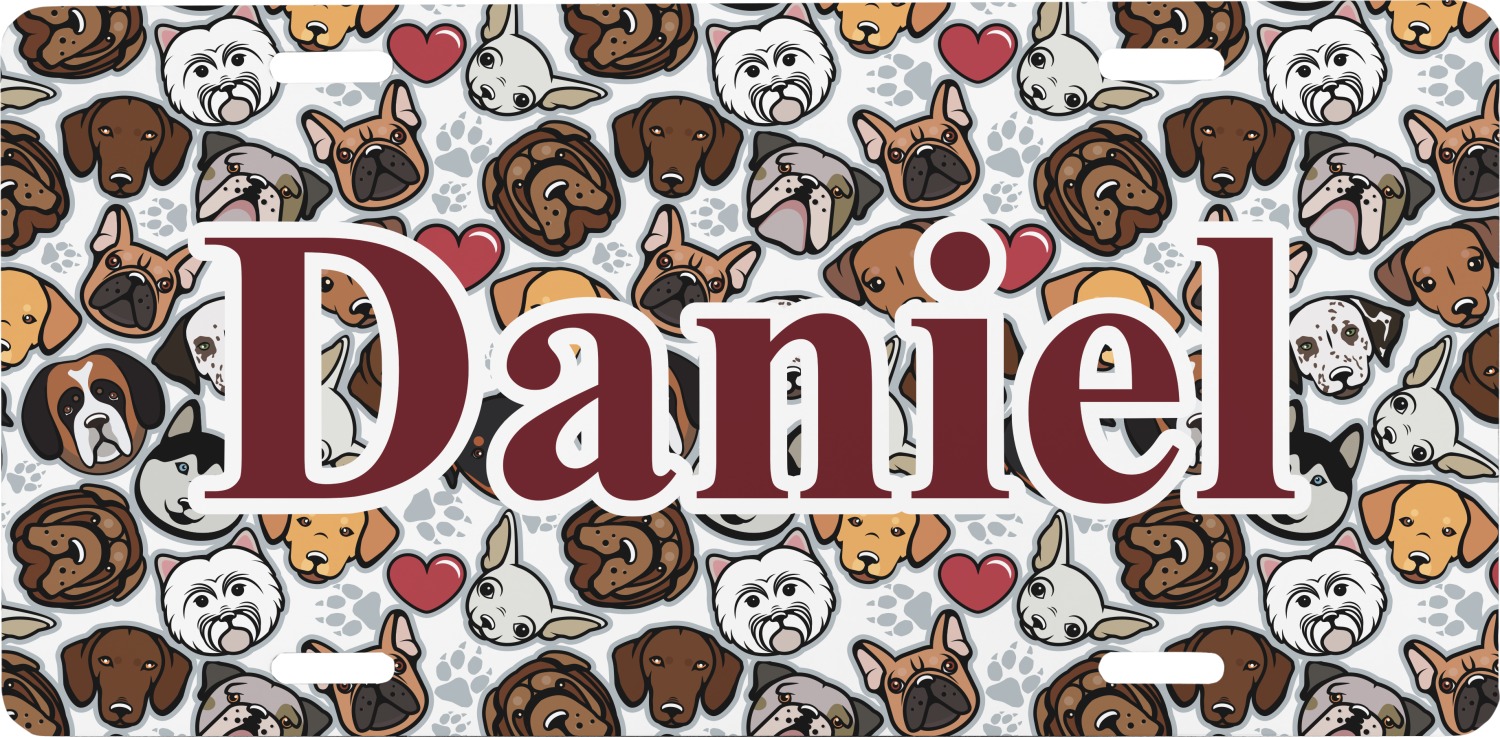 dog themed license plates