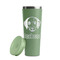Dog Faces Light Green RTIC Everyday Tumbler - 28 oz. - Lid Off
