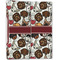 Dog Faces Linen Placemat - Folded Half (double sided)