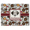 Dog Faces Single-Sided Linen Placemat - Single w/ Name or Text