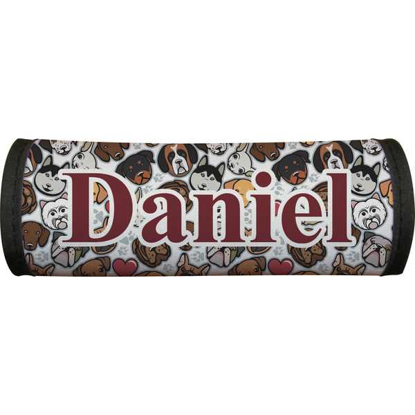 Dog Faces Luggage Handle Wrap