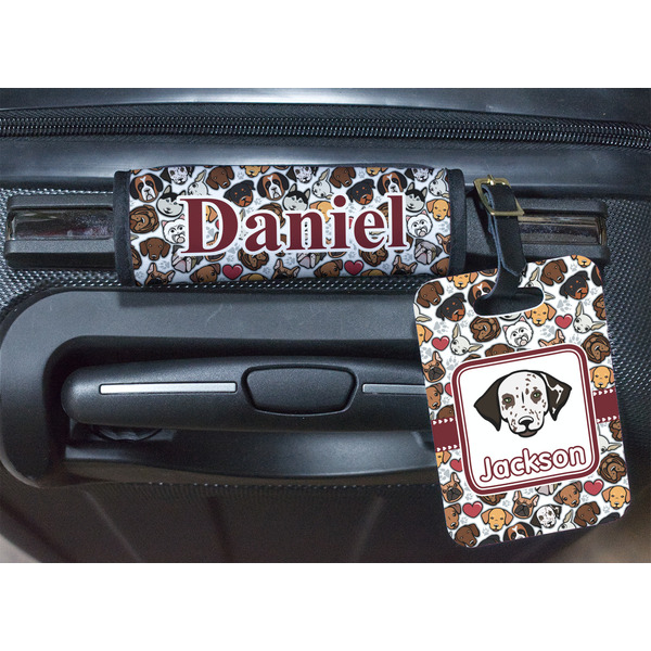 Dog Faces Luggage Wrap & Tag