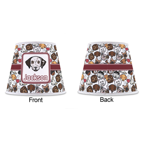Dog Faces Poly Film Empire Lampshade - Approval