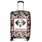 Dog Faces Suitcase - 24" Medium - Checked (Personalized)
