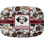 Dog Faces Melamine Platter (Personalized)