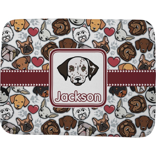 Dog Faces Memory Foam Bath Mat 48 X 36