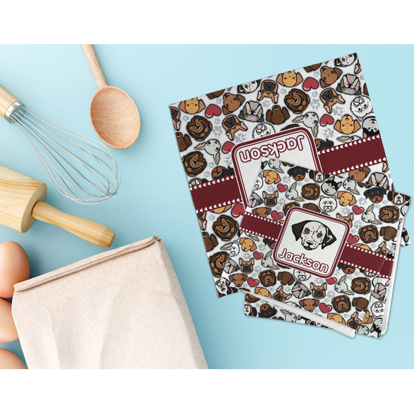 Dog Faces Microfiber Dish Rag - LIFESTYLE