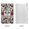 Dog Faces Microfiber Golf Towels - Small - APPROVAL
