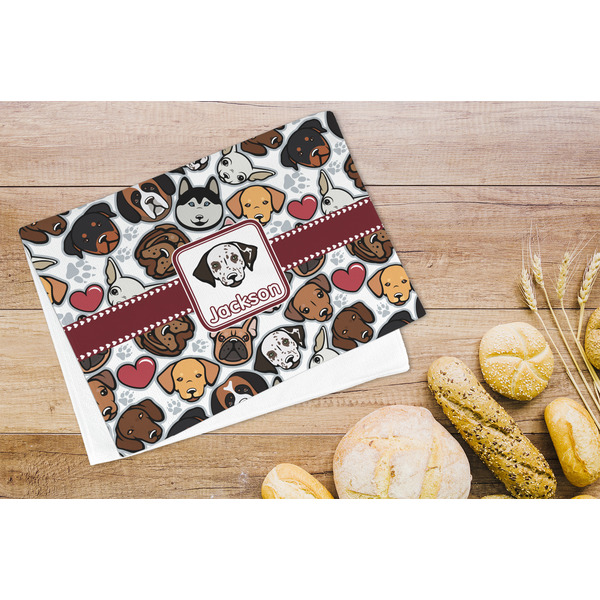 Dog Faces Microfiber Kitchen Towel - LIFESTYLE