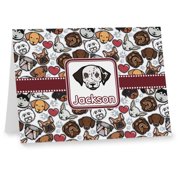 Custom Dog Faces Note cards (Personalized)