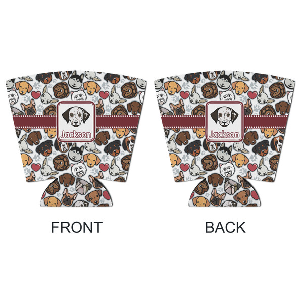 Dog Faces Party Cup Sleeves - with bottom - APPROVAL