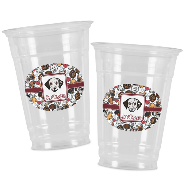 Dog Faces Party Cups - 16oz - Alt View
