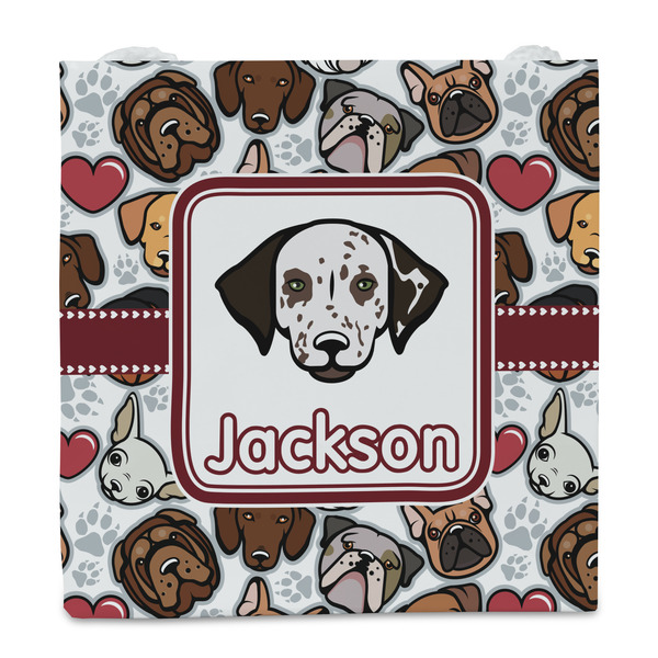 Dog Faces Party Favor Gift Bag - Matte - Front
