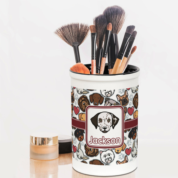 Dog Faces Pencil Holder - LIFESTYLE makeup