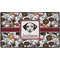 Dog Faces Door Mat - 60"x36" (Personalized)