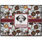 Dog Faces Personalized Door Mat - 24x18 (APPROVAL)