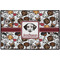 Dog Faces Door Mat - 36"x24" (Personalized)