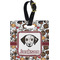 Dog Faces Personalized Square Luggage Tag