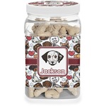 Dog Faces Dog Treat Jar (Personalized)