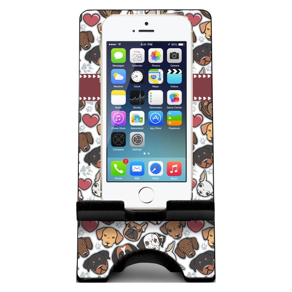 Dog Faces Phone Stand w/ Phone