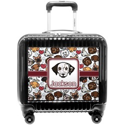 Dog Faces Pilot / Flight Suitcase (Personalized)