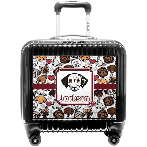 Custom Dog Faces Pilot / Flight Suitcase (Personalized)