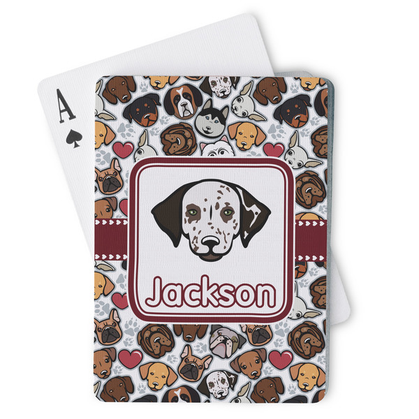 Custom Dog Faces Playing Cards (Personalized)