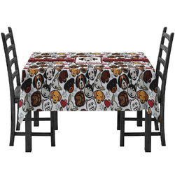 Dog Faces Tablecloth (Personalized)